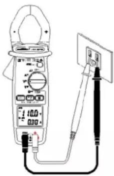 METRIX MX 670 - Wechselspannungsmessung - 1
