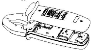 METRIX MX 670 - Sostituzione della pila - 1