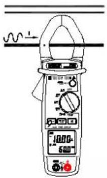 METRIX MX 670 - Measurement of AC current frequency - 1
