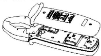 METRIX MX 670 - Austausch der Batterie - 1