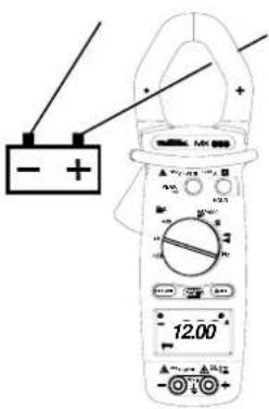 METRIX MX 650 - Mesure de courant continu (MX 655 uniquement) - 1