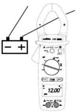 METRIX MX 650 - Messung von Gleichströmen (nur MX 655) - 1