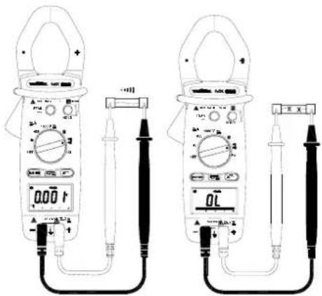 METRIX MX 650 - Continuity test with buzzer - 1