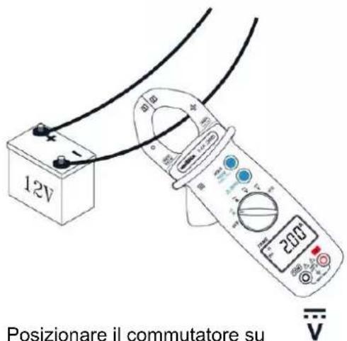 METRIX MX 350 - Misura di tensione continua - 1