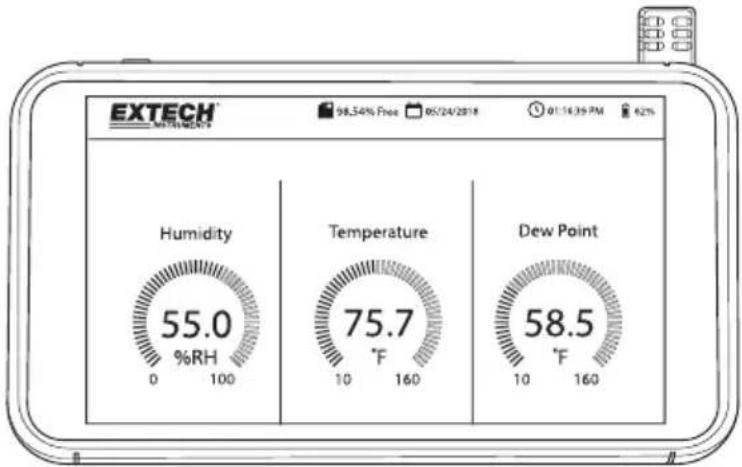 Extech RH550 - HISTORIQUE - 2