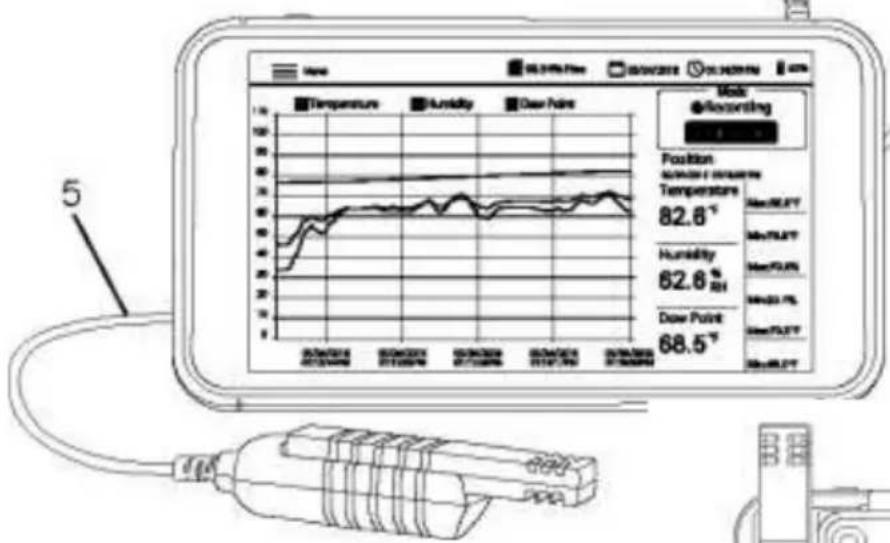 Extech RH550 - Description - 2