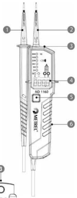1 2 3 4 5 6 MEIREL® MD 1160