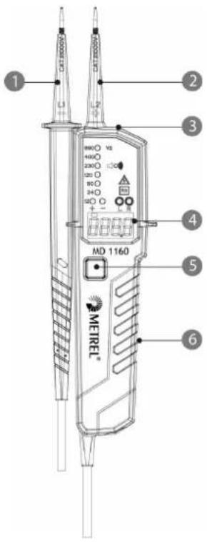1 2 3 4 5 6 MEFRE® MD 1160