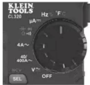 Klein Tools CL320 - TEMPERATURE - 2