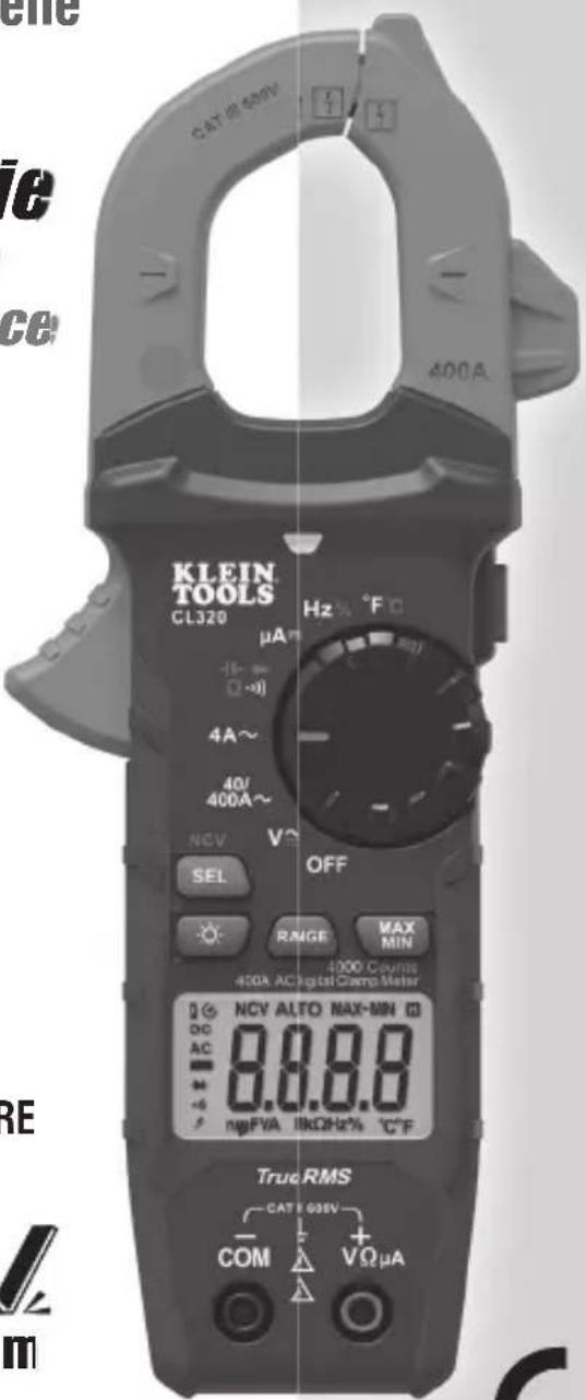 Klein Tools CL320 - Technologie de mesure - 5