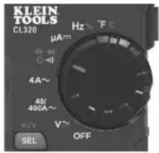 Klein Tools CL320 - MESURES DE RÉSISTANCE - 2