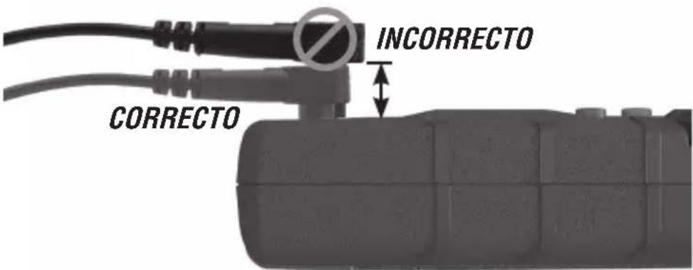 Klein Tools CL320 - CONEXIÓN DE LOS CABLES DE PRUEBA - 1