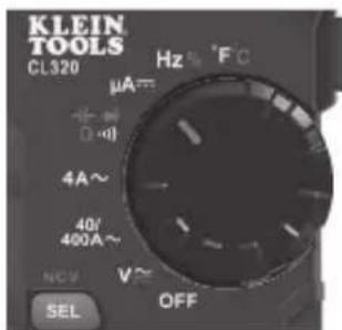 Klein Tools CL320 - μA DC CURENT (LESS THAN 200 μA) - 2