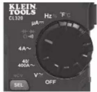 Klein Tools CL320 - TEST DE DIODE - 2