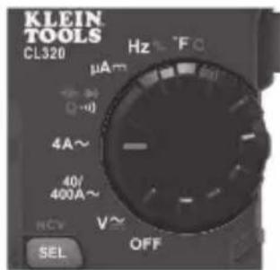 Klein Tools CL320 - COURANT C.A. (INFÉRIEUR À 400 A) - 3