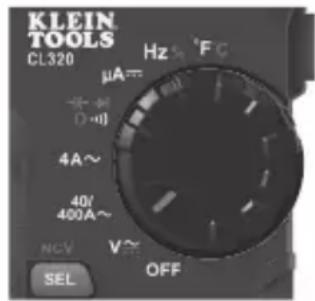 Klein Tools CL320 - PRUEBAS EN PUNTOS DE MEDICIÓN CON CLASIFICACIÓN CAT II - 6