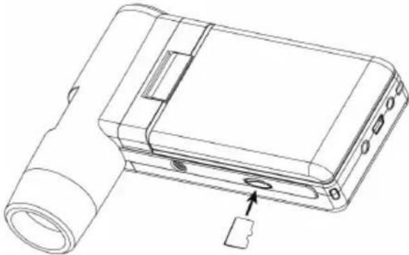 Toolcraft DigiMicro Mobile - c) Insertion de la carte micro SD - 2