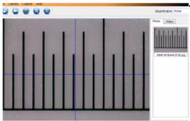Toolcraft DigiMicro Mobile - Calibrage du microscope - 2