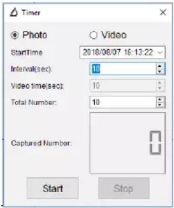 Toolcraft DigiMicro Profi - d) Minuterie de prise de photos et de videos - 1