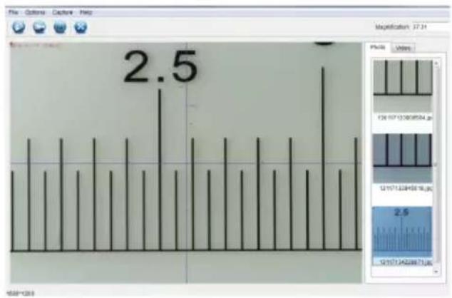 Toolcraft DigiMicro Profi - Calibrage du microscope - 2