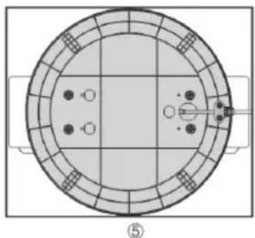 Nevoox LF 2060 - Installation of base plate and power cable - 5