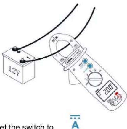 METRIX MX 355 - Measuring DC current - 1