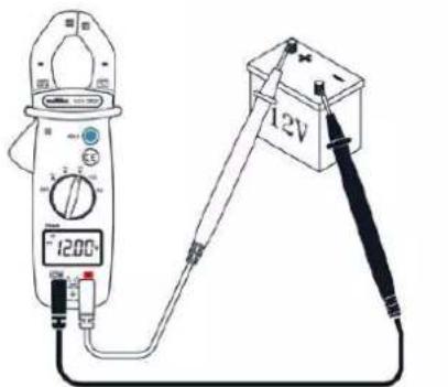 METRIX MX 355 - Mesure de tension continue - 1