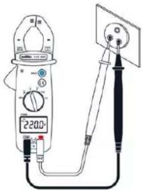 METRIX MX 355 - Medida de tensión alterna - 1