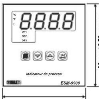 Emko ESM-4900 - Multiplikationsfaktor (1.000, 9.999) - 9