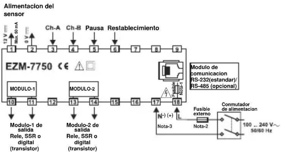 Emko ESM-7750 - Cableados electricos - 3