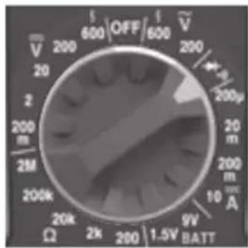 Klein Tools MM300 - TEST DE DIODE - 2
