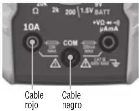 Klein Tools MM300 - CORRIENTE CD (200 mA a 10 A) - 1