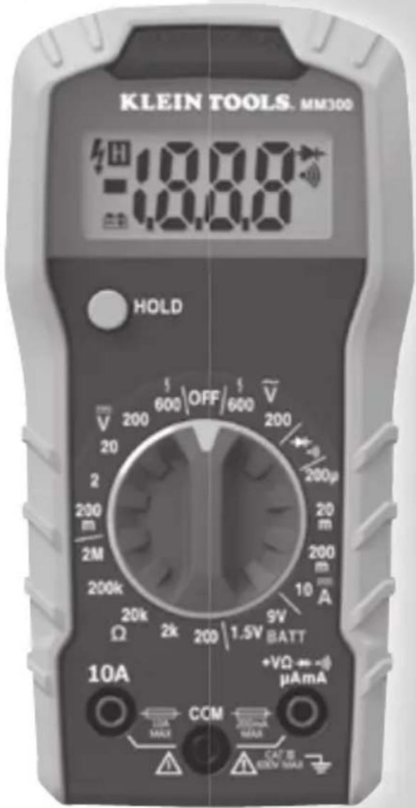 Klein Tools MM300 - DISPOSAL / RECYCLE - 3