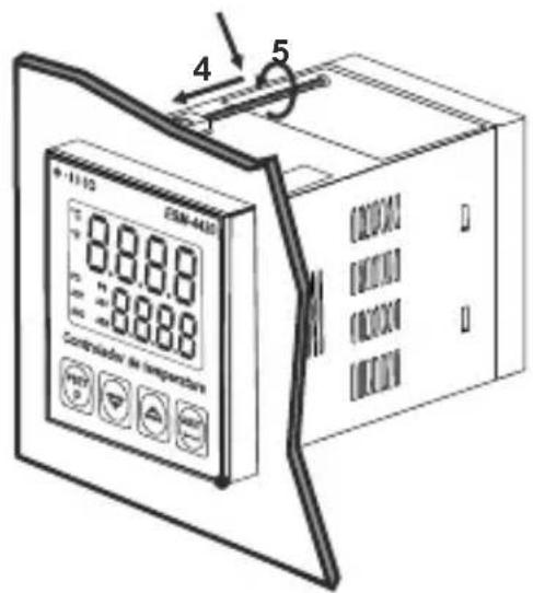 Emko ESM-7720 - Encastre del panel: - 15