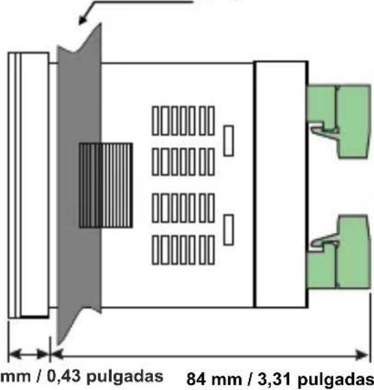Emko ESM-7720 - Encastre del panel: - 7