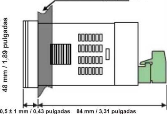 Emko ESM-7720 - Encastre del panel: - 9