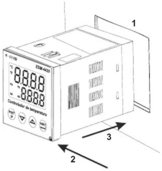 Emko ESM-7720 - Encastre del panel: - 14