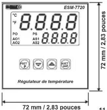 Emko ESM-7720 - SPÉCIFICATIONS PHYSIQUES ET ENVIRONNEMENTALES - 4