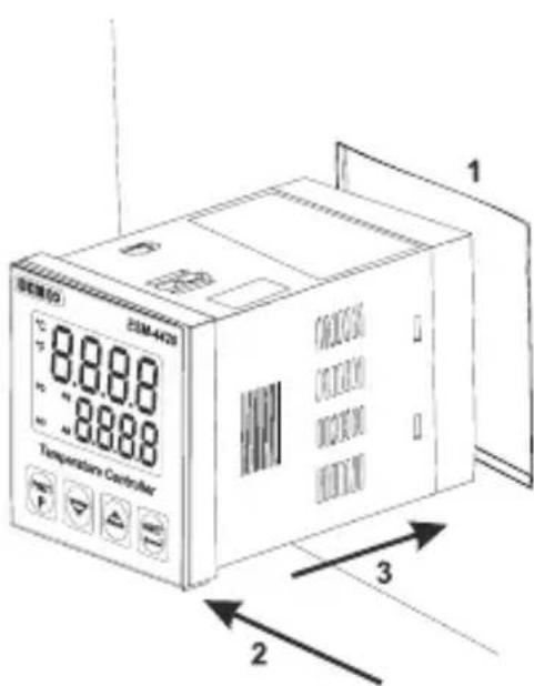 Emko ESM-4920 - Frontplattenmontage - 1