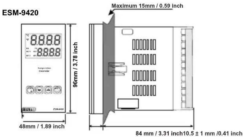 Emko ESM-4920 - Dimension - 4