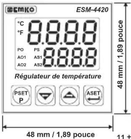 Emko ESM-4920 - SPÉCIFICATIONS PHYSIQUES ET ENVIRONNEMENTALES - 2