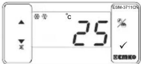 Emko ESM-3711-CN - Modification et sauvegarde de la valeur de consigne du temps de dégivrage - 6