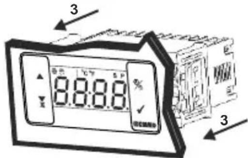 Emko ESM-3711-CN - Einbau in eine Schalttafel - 2