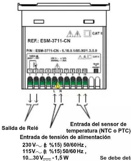 Emko ESM-3711-CN - Diagrama de cableado eléctrico - 1