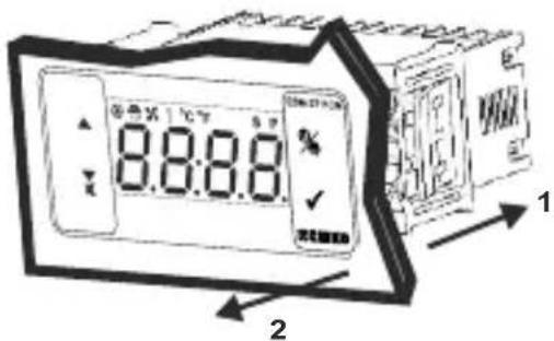 Emko ESM-3711-CN - Retirar el panel - 1