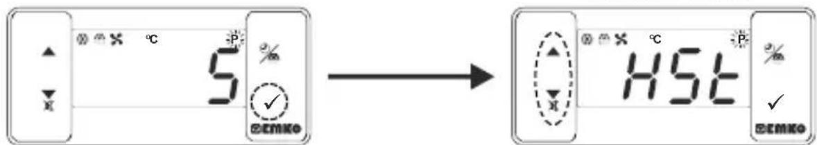 Emko ESM-3711-CN - Zugang zum Programmiermodus, Ändern und Speichern der Parameter - 4