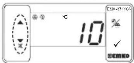 Emko ESM-3711-CN - Changing and Saving Defrost Time Set Value - 2