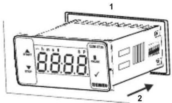 Emko EZM-3735 - Panel Mounting - 1