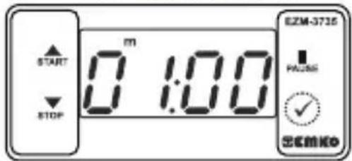Emko EZM-3735 - Changing and Saving Timing Set Value - 1