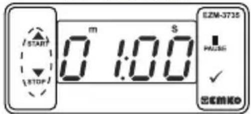 Emko EZM-3735 - Changing and Saving Timing Set Value - 3